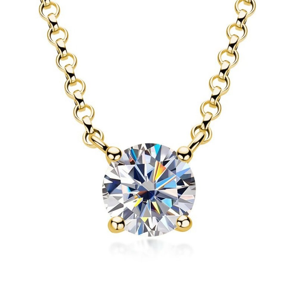 Classy necklace in 18k gold plated